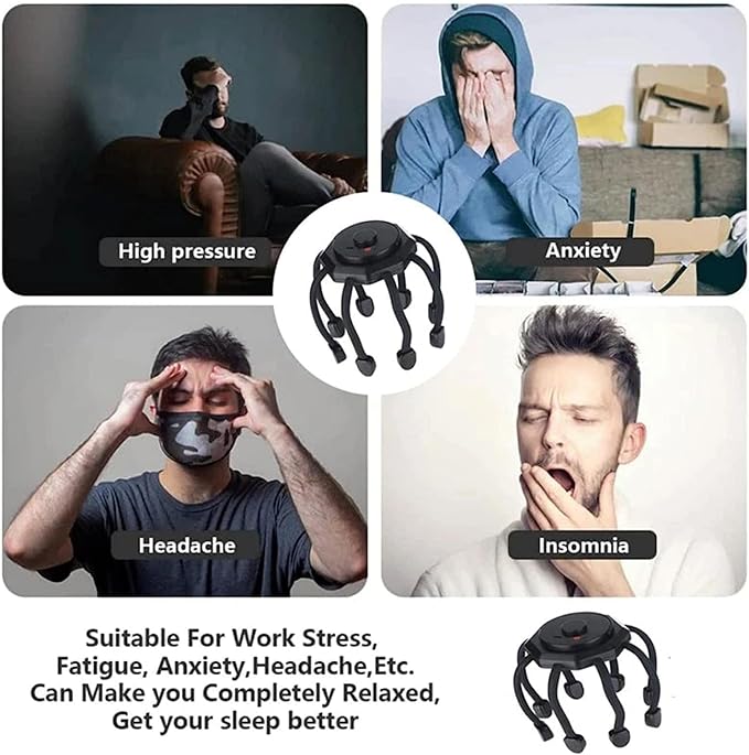 Masajeador de cabeza ultra 360°