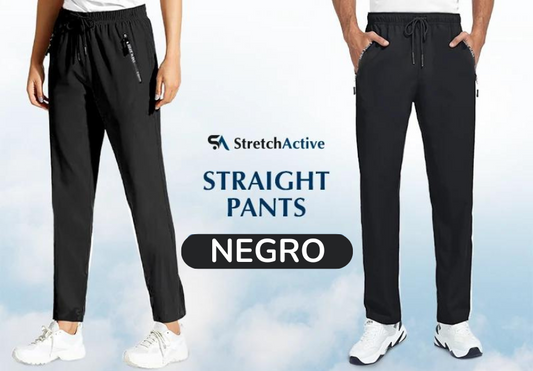 KIT de 2 Pantalon unisex ultra elásticos de secado rápido